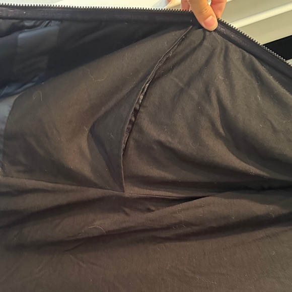 Women's Black Quilted Smartwool Jacket - Picture 7 of 8